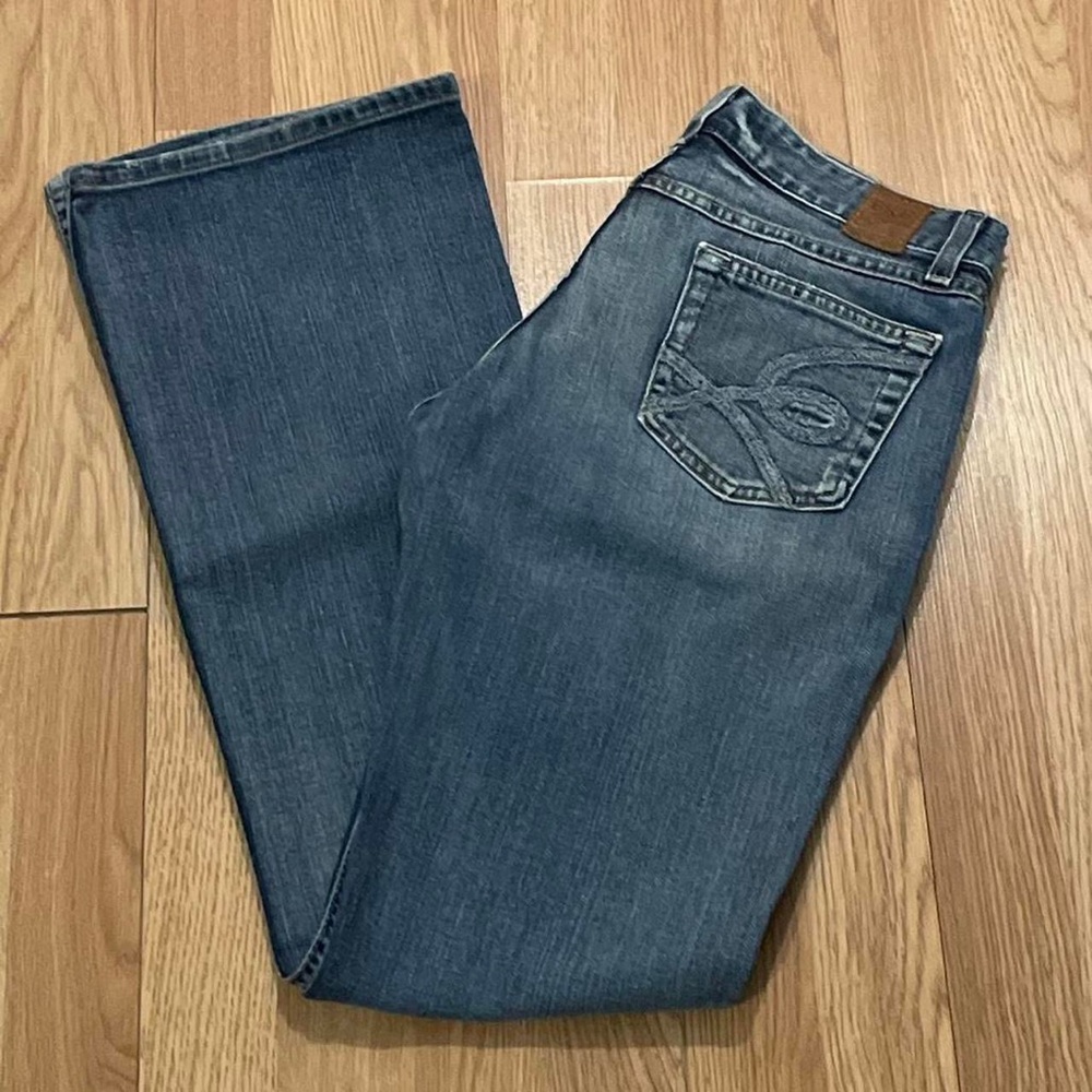 BKE Hannah Women’s Bootcut Jeans 28x33 (30x32) Medium Blue Denim Western Cowgirl